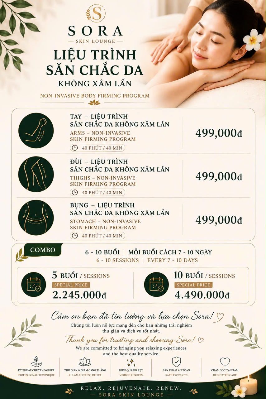 Non-Invasive Body Firming Program — Sora Skin Lounge