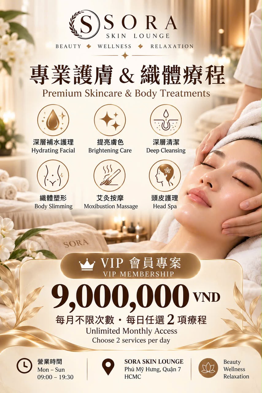 VIP Membership — Sora Skin Lounge
